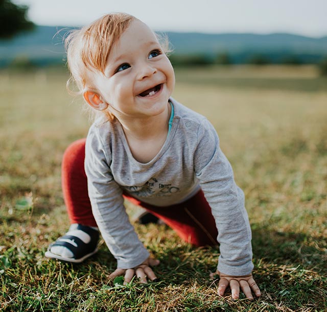 Baby Crawling