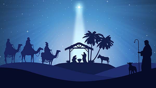 Mary and Joseph, the Shepherds, and the Three Wise Men